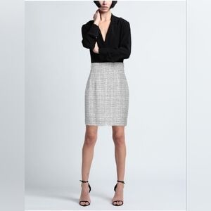 Dolce gabbanna wool skirt